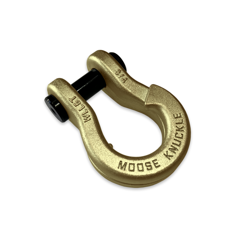 Jowl Best Recovery Shackle (Brass Knuckle) Left Angle