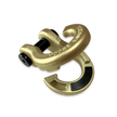 Jowl Best Recovery Shackle (Brass Knuckle) Left Open Angle