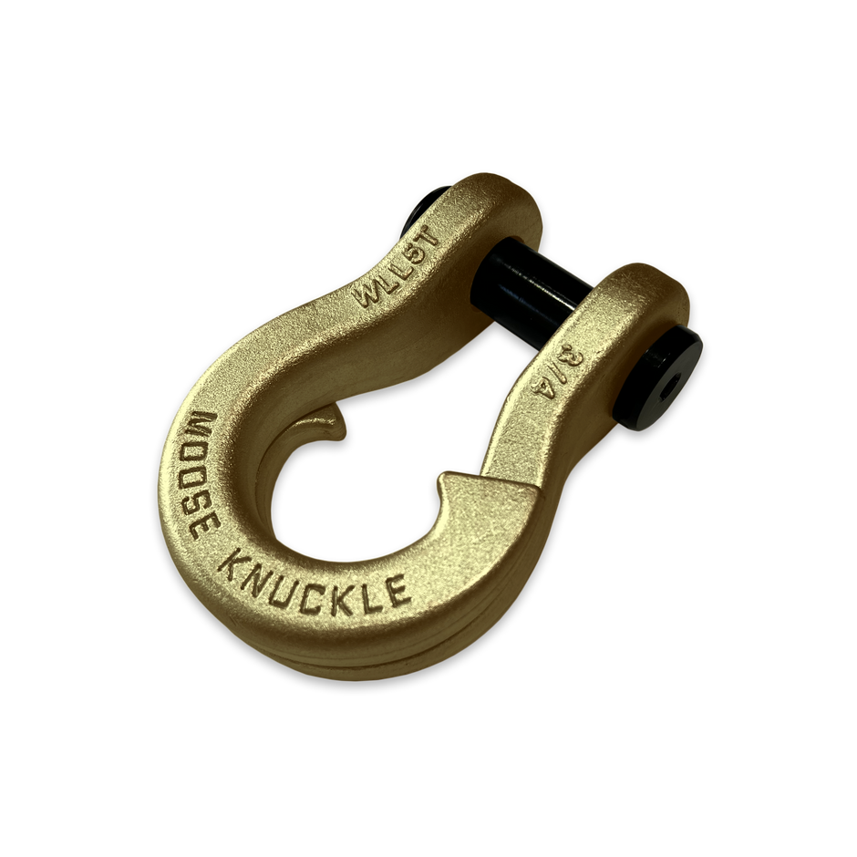 Jowl Best Recovery Shackle (Brass Knuckle) Right Angle