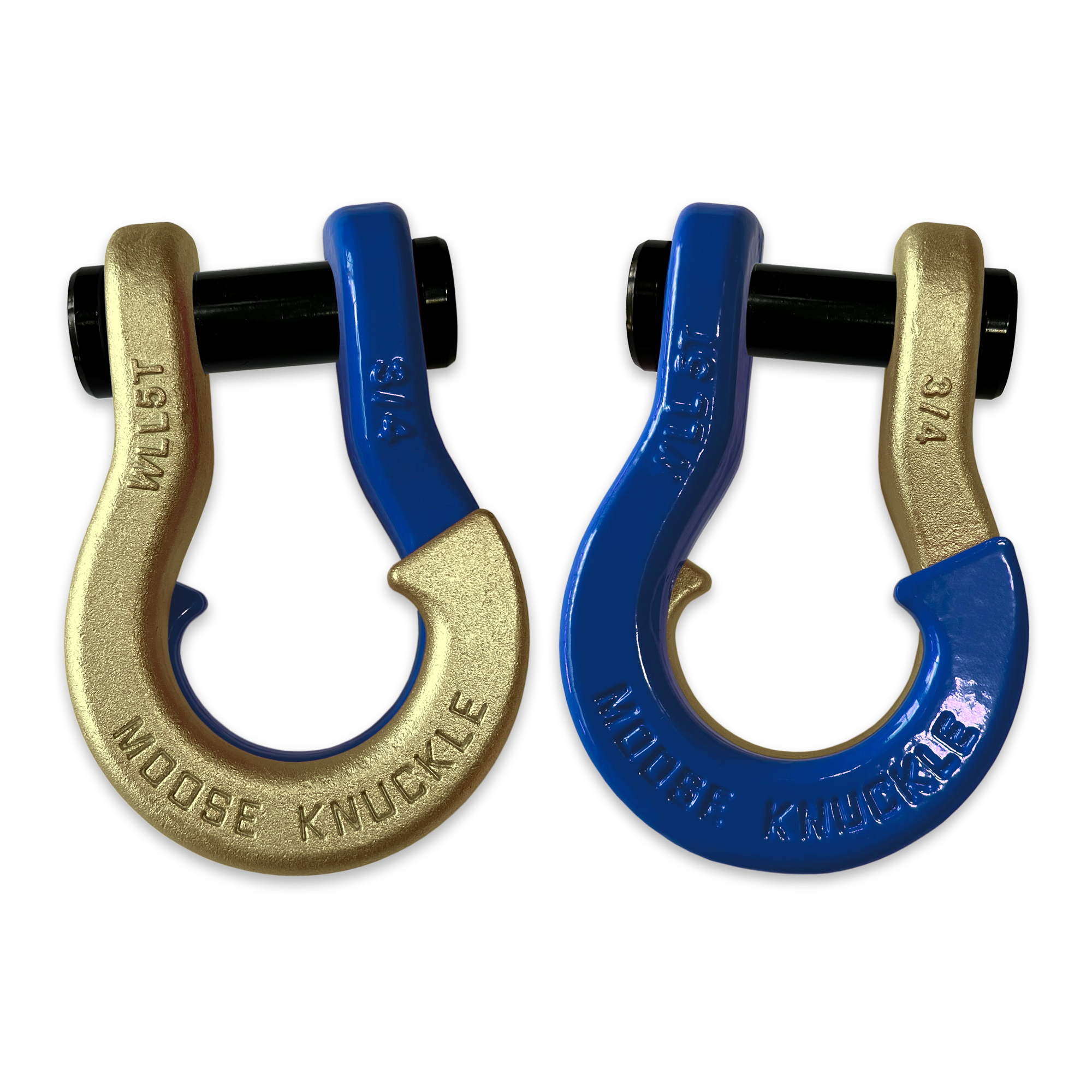 Jowl Best Recovery Shackle (Brass Knuckle and Blue Balls Combo)