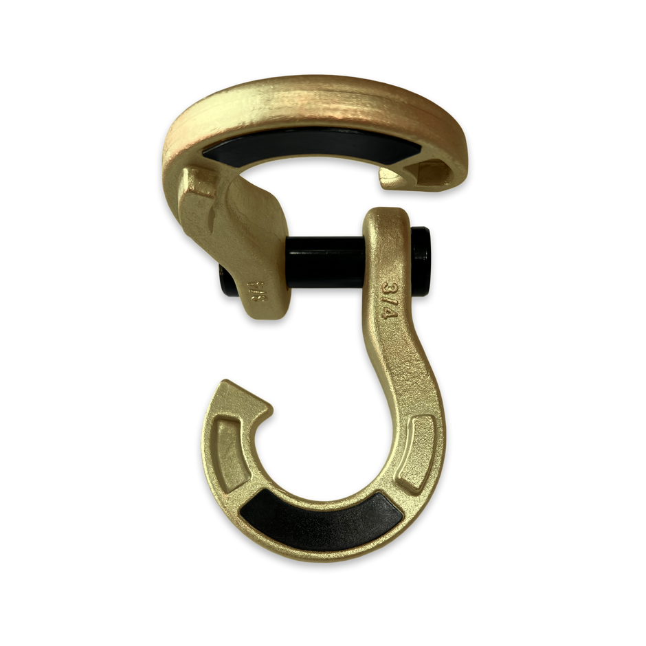 Jowl Best Recovery Shackle (Brass Knuckle) Open