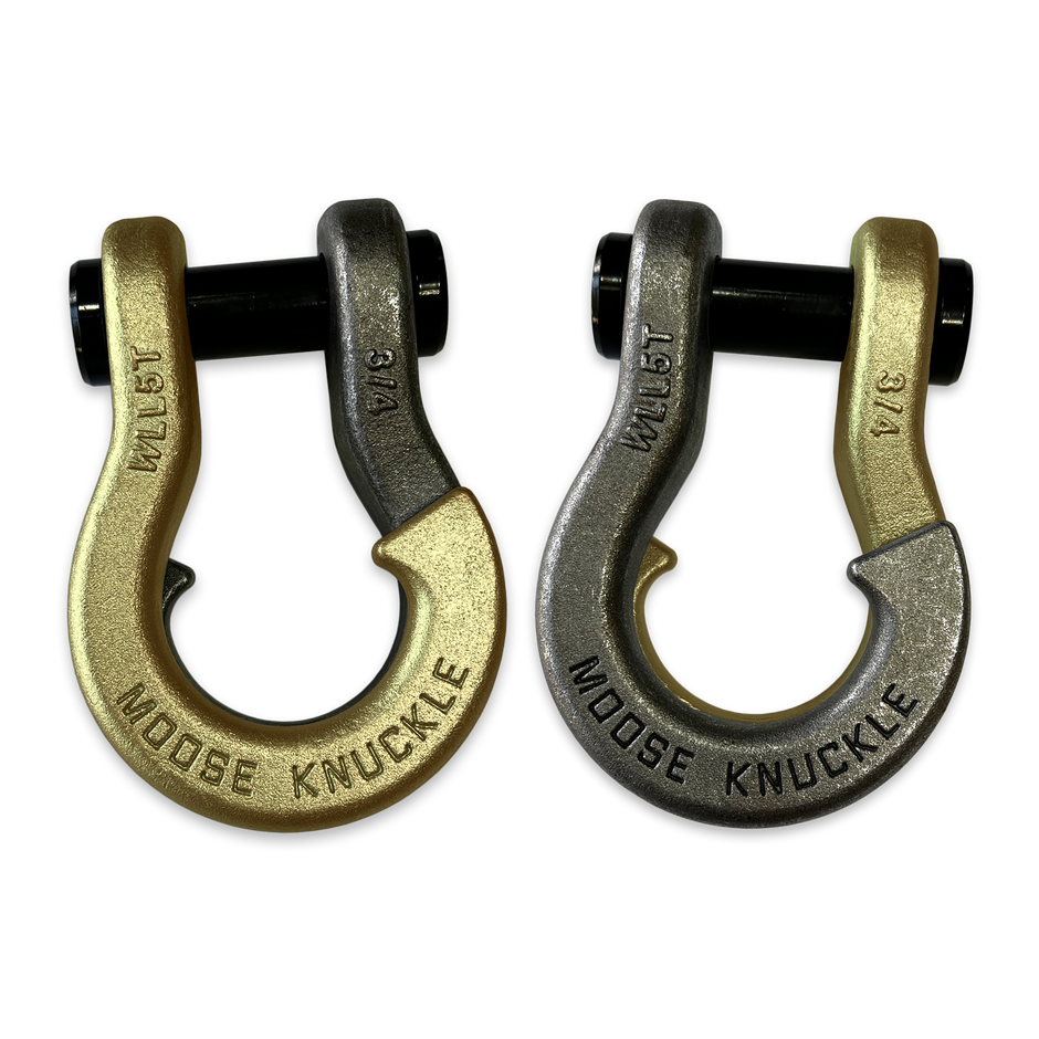 Jowl Best Recovery Shackle (Brass Knuckle and Raw Dog Combo)