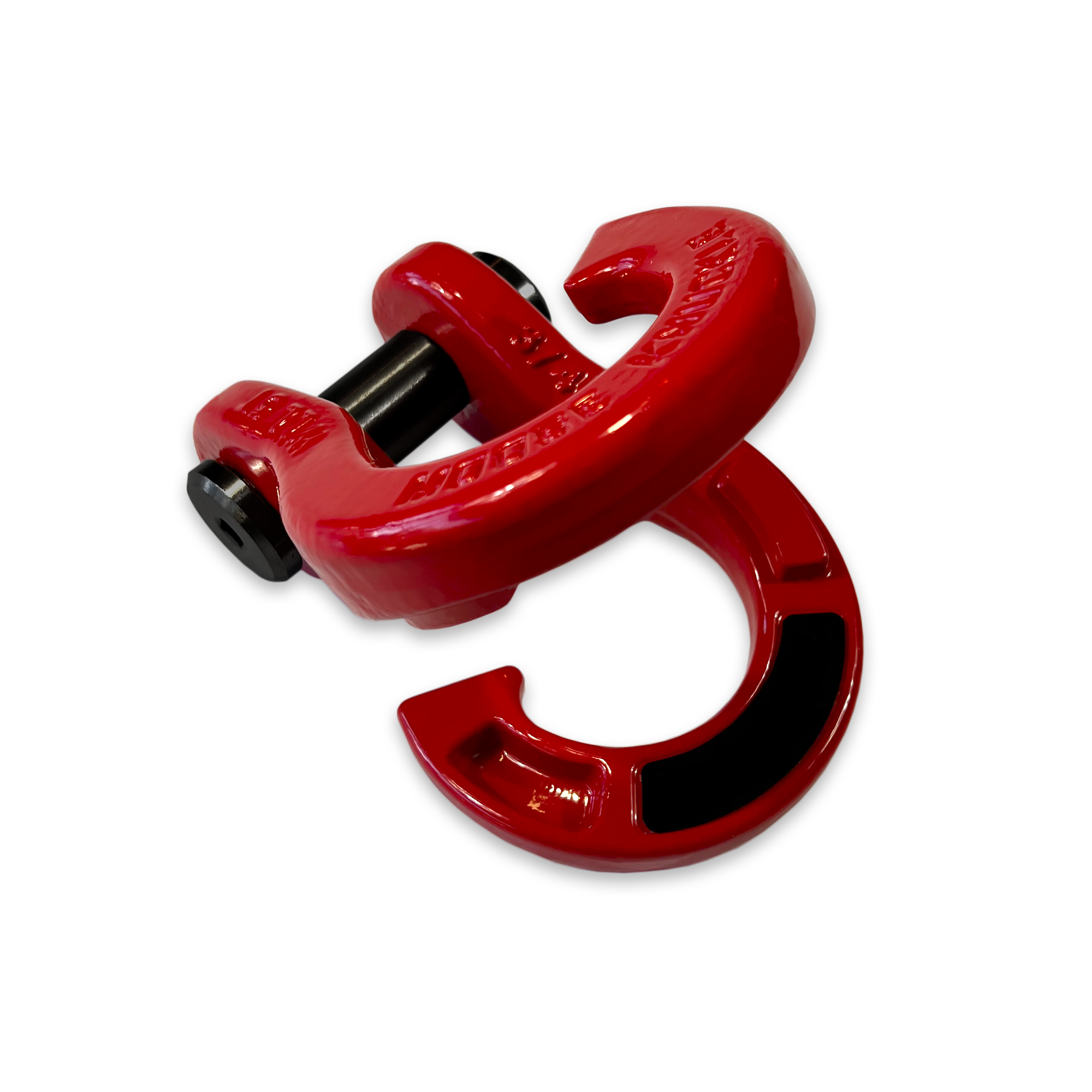 Moose Knuckle's Jowl Recovery Split Shackle 3/4 in Flame Red