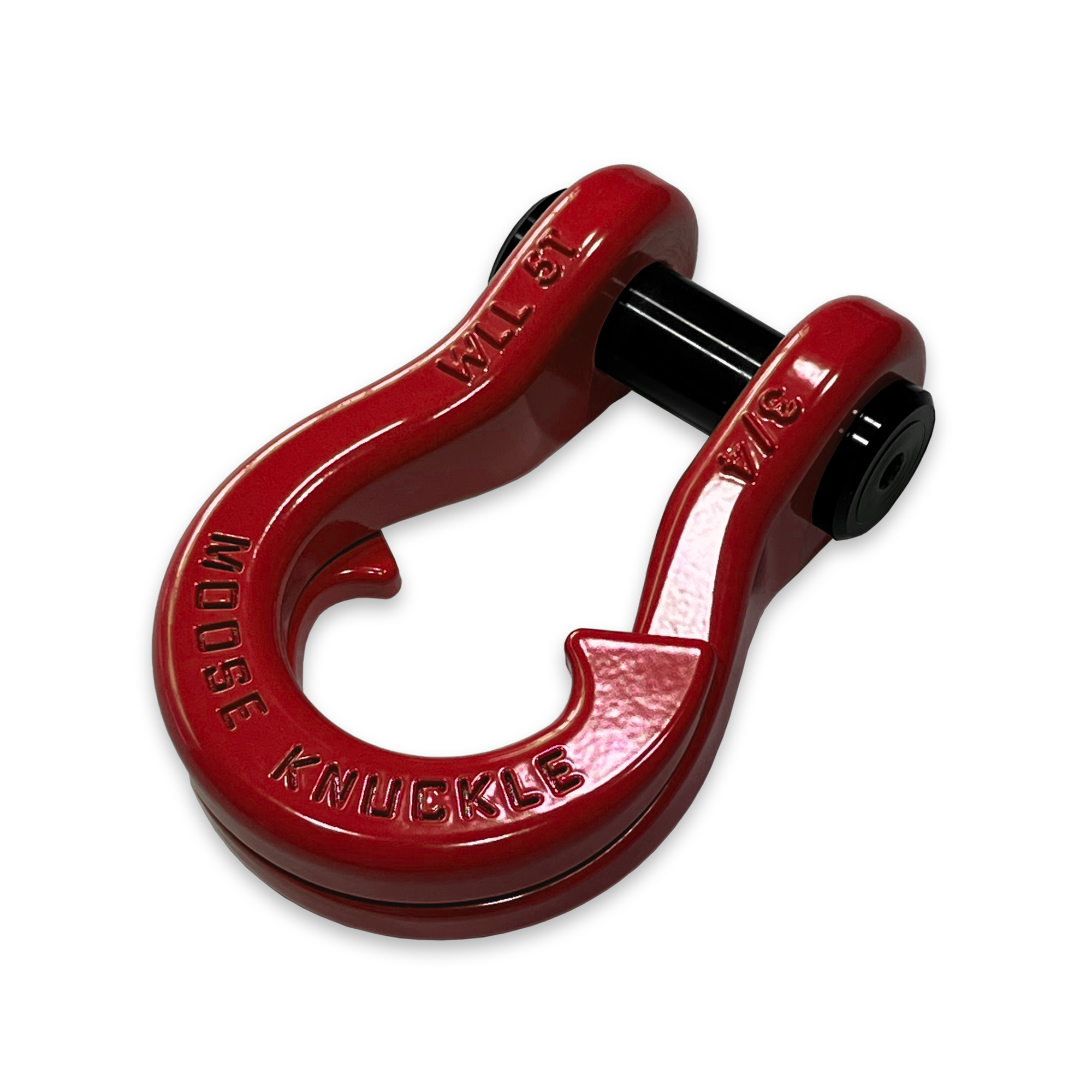 Moose Knuckle's Jowl Recovery Split Shackle 3/4 in Flame Red
