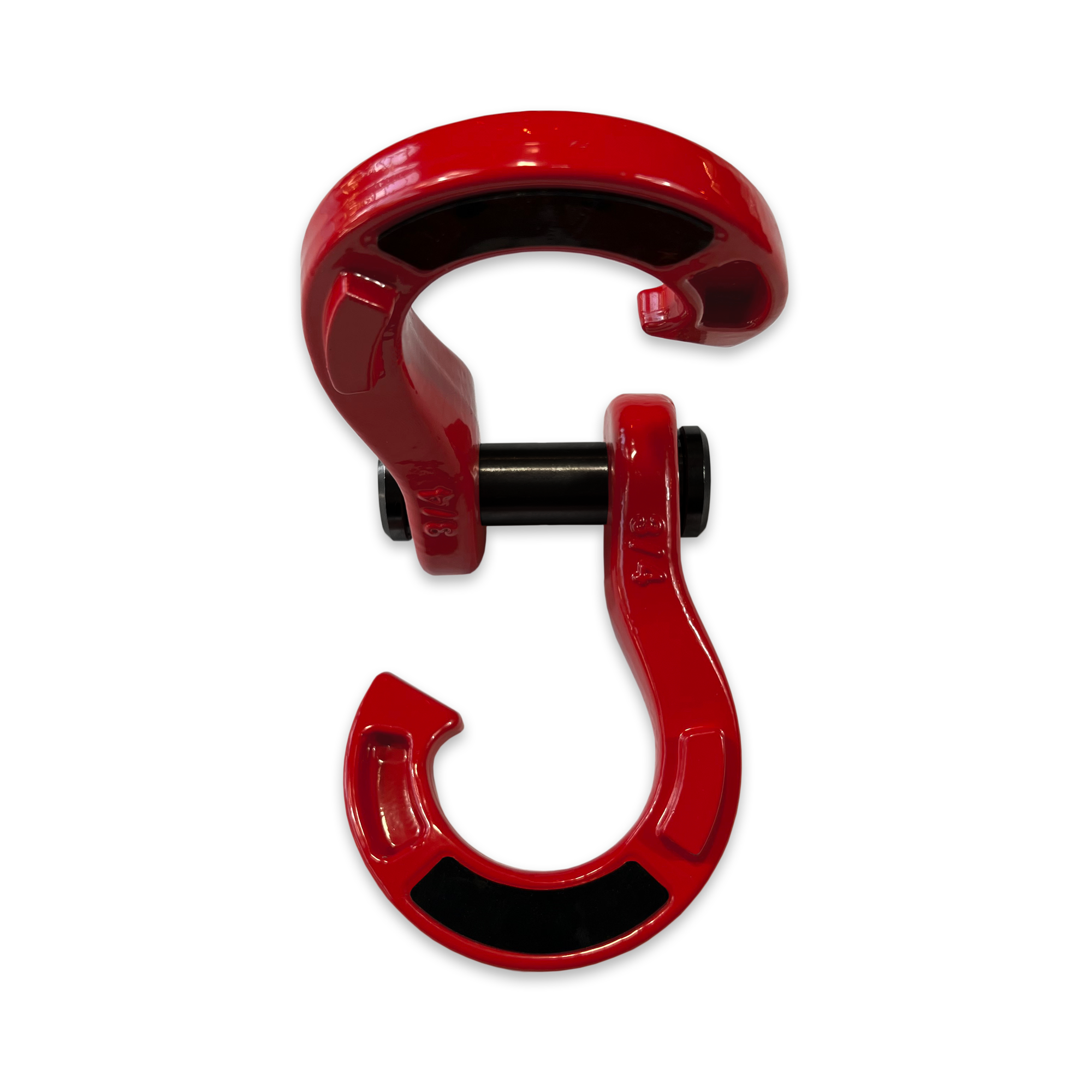 Moose Knuckle's Jowl Recovery Split Shackle 3/4 in Flame Red
