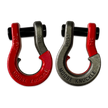 Moose Knuckle's Jowl Recovery Split Shackle 3/4 in Flame Red and Raw Dog Combo