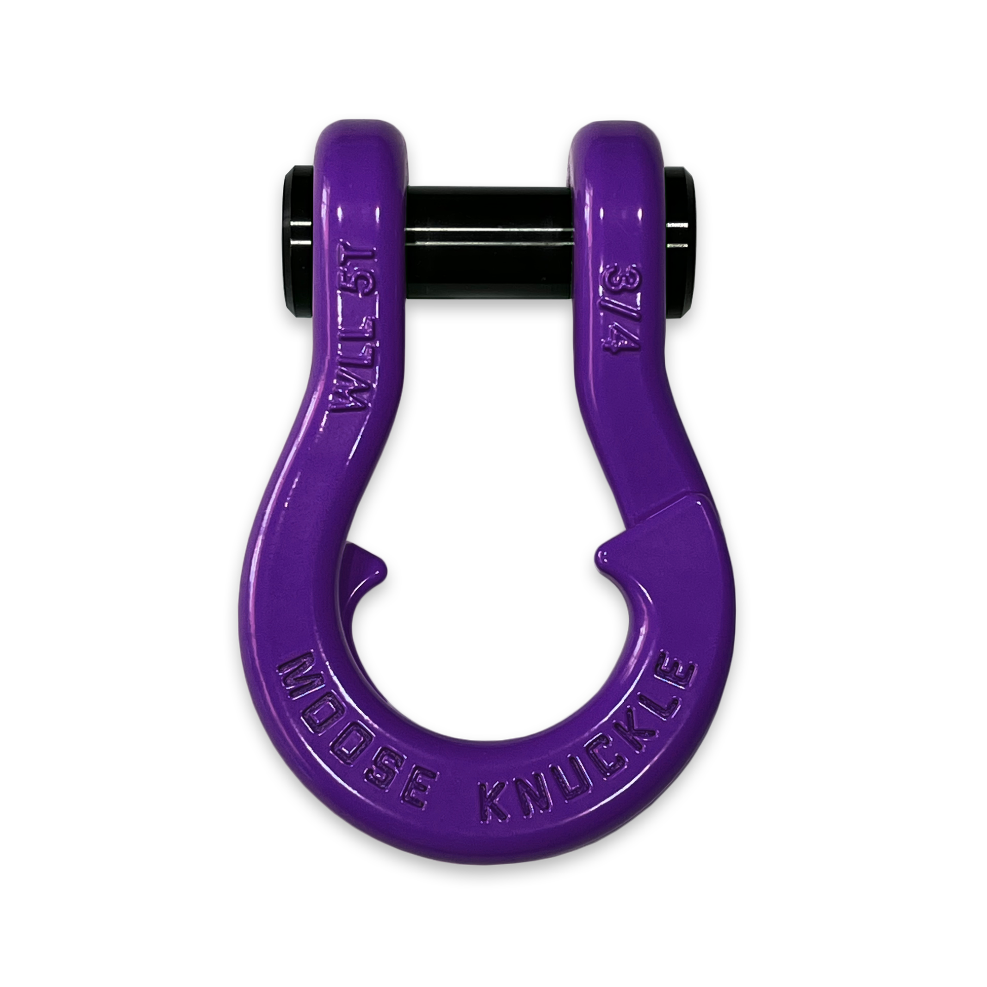 Jowl recovery split shackle 3/4 (Grape Escape) Front