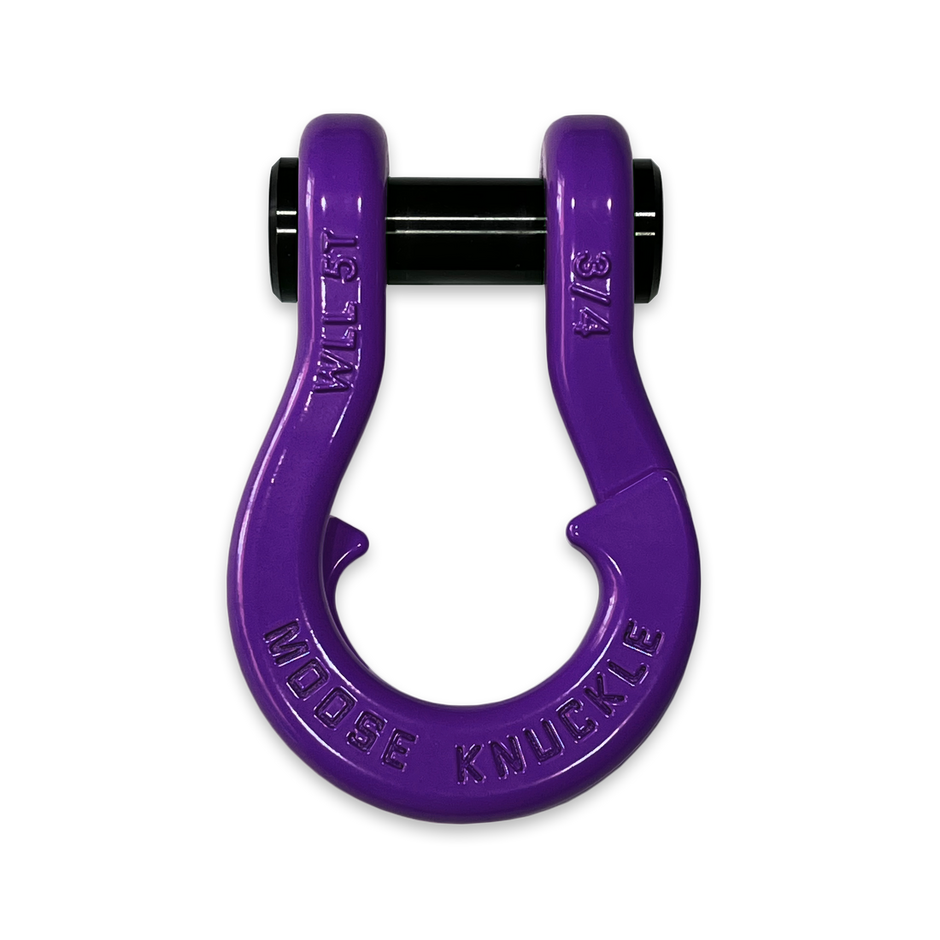 Jowl recovery split shackle 3/4 (Grape Escape) Front