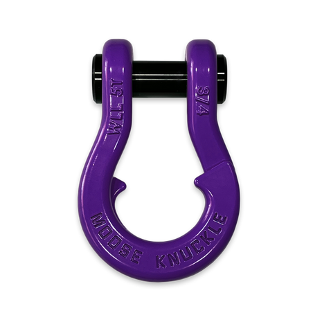 Jowl recovery split shackle 3/4 (Grape Escape) Front