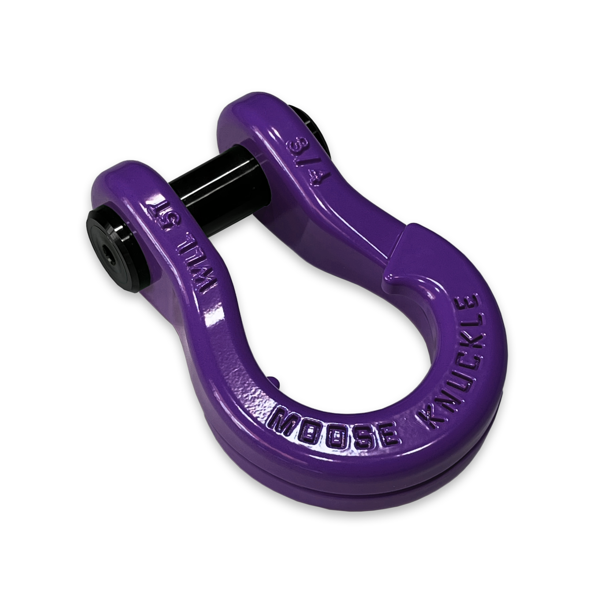 Jowl recovery split shackle 3/4 (Grape Escape) Angle Left