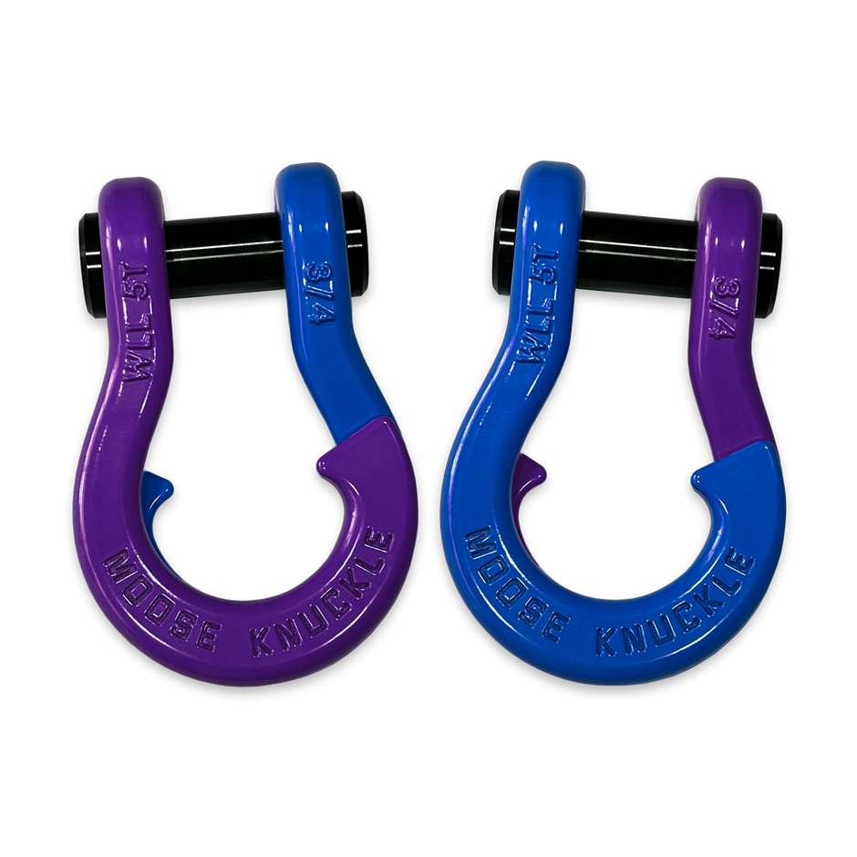 Jowl Recovery Split Shackle 3/4 (Grape Escape and Blue Balls Combo)