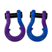 Jowl Recovery Split Shackle 3/4 (Grape Escape and Blue Balls Combo)