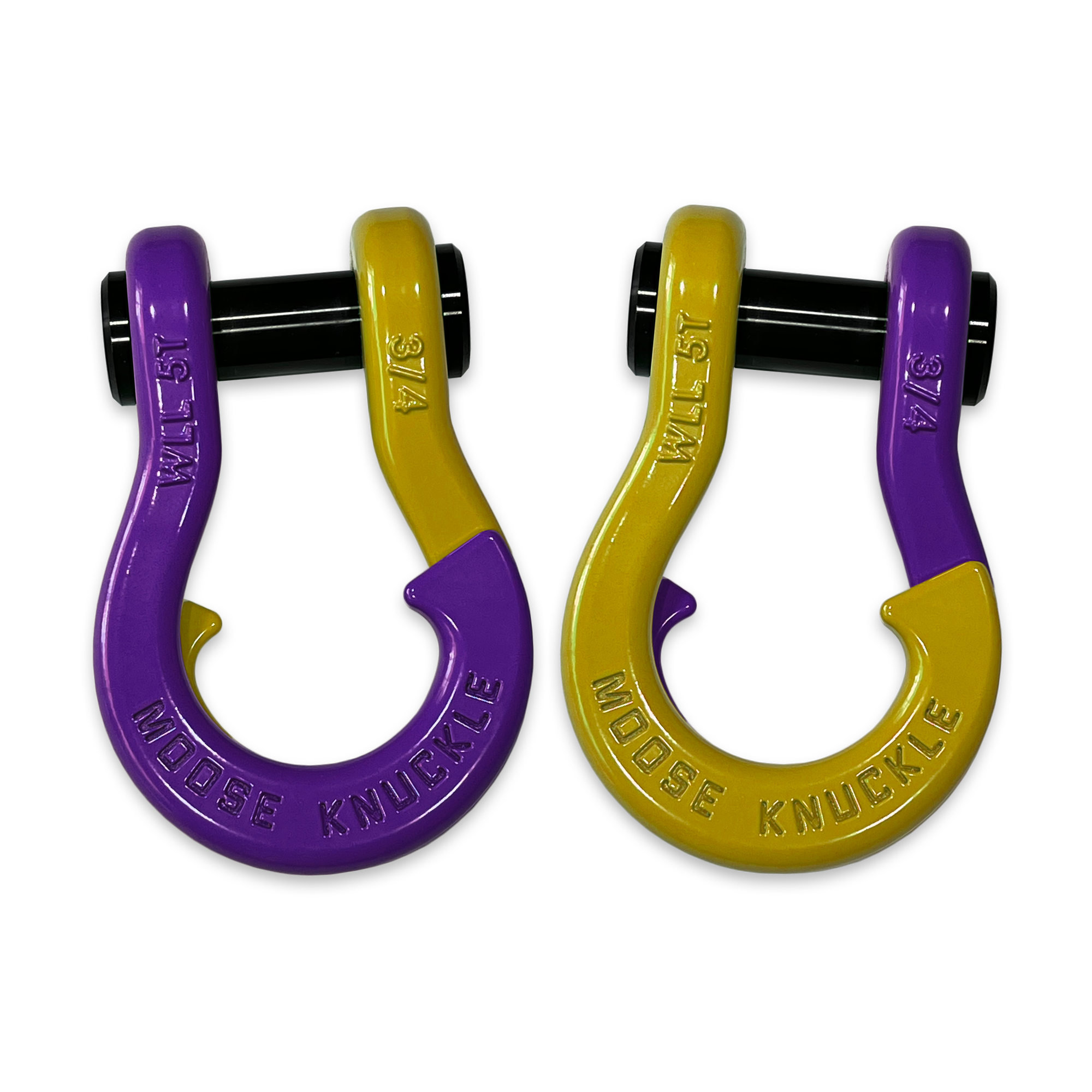 Jowl Recovery Split Shackle 3/4 (Grape Escape and Detonator Yellow Combo)