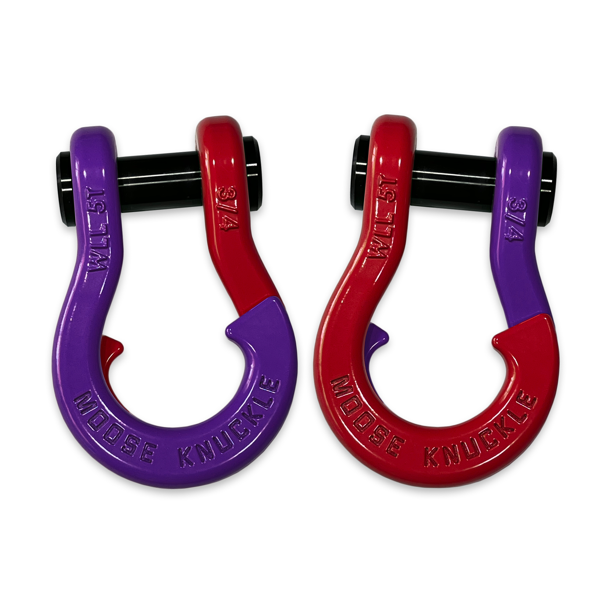 Jowl Recovery Split Shackle 3/4 (Grape Escape and Flame Red)