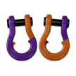 Jowl Recovery Split Shackle 3/4 (Grape Escape and Obscene Orange Combo)