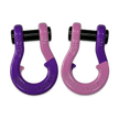 Jowl Recovery Split Shackle 3/4 (Grape Escape and Pretty Pink Combo)