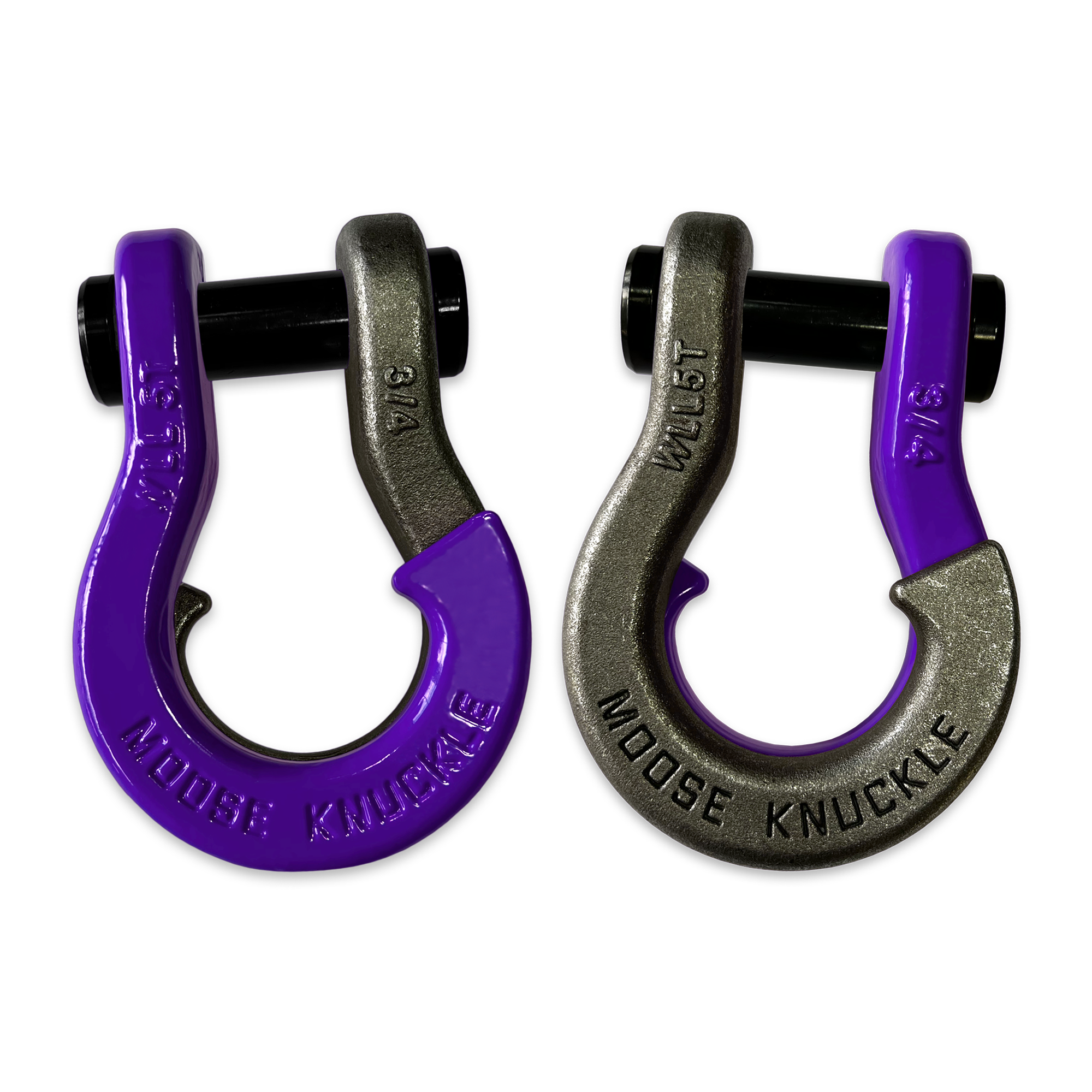 Jowl Recovery Split Shackle 3/4 (Grape Escape and Raw Dog Combo)