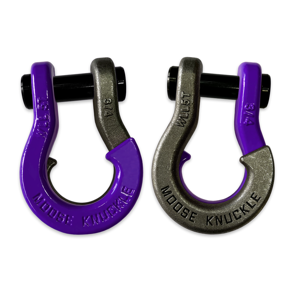 Jowl Recovery Split Shackle 3/4 (Grape Escape and Raw Dog Combo)