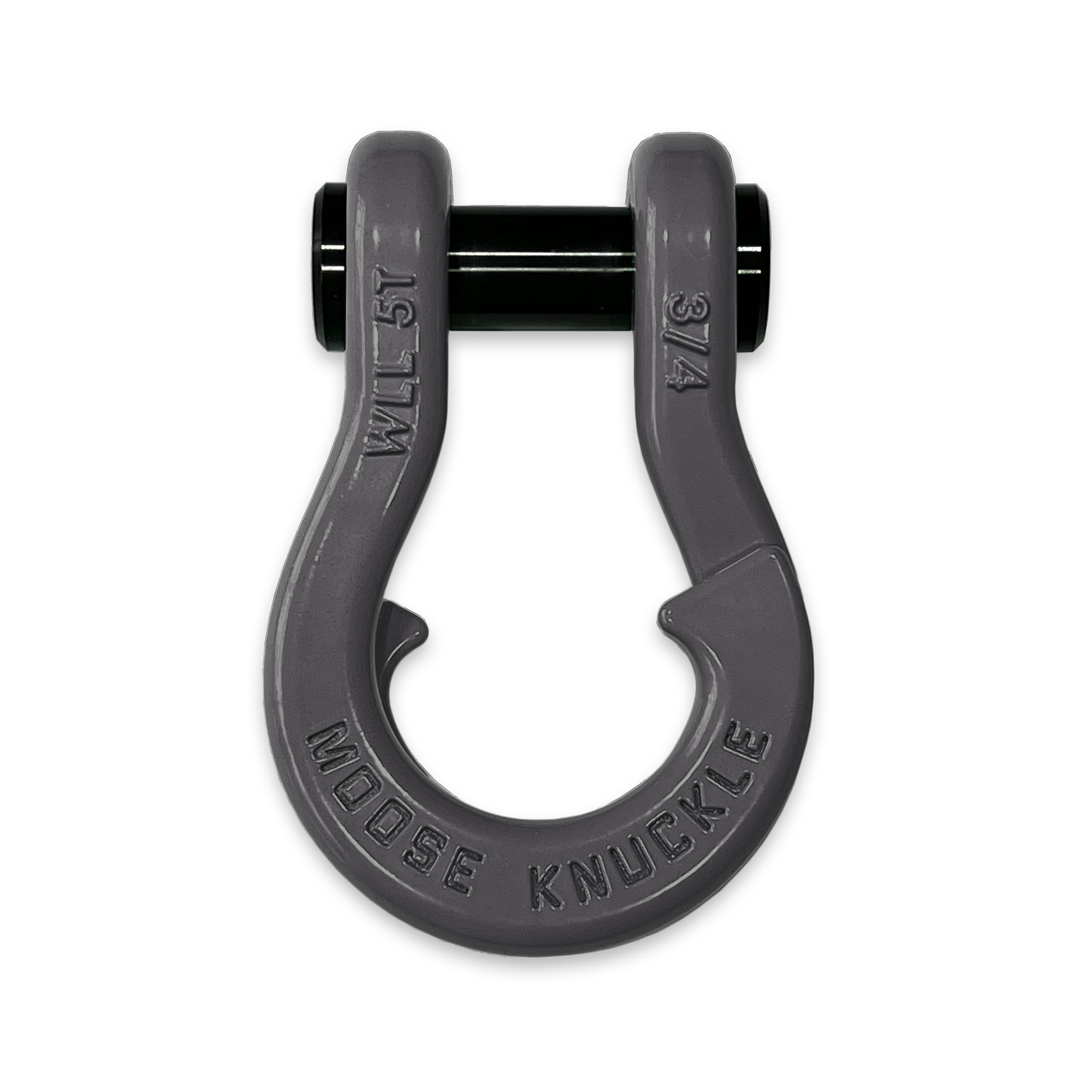 Moose Knuckle's Jowl Recovery Split Shackle 3/4 in Gun Gray