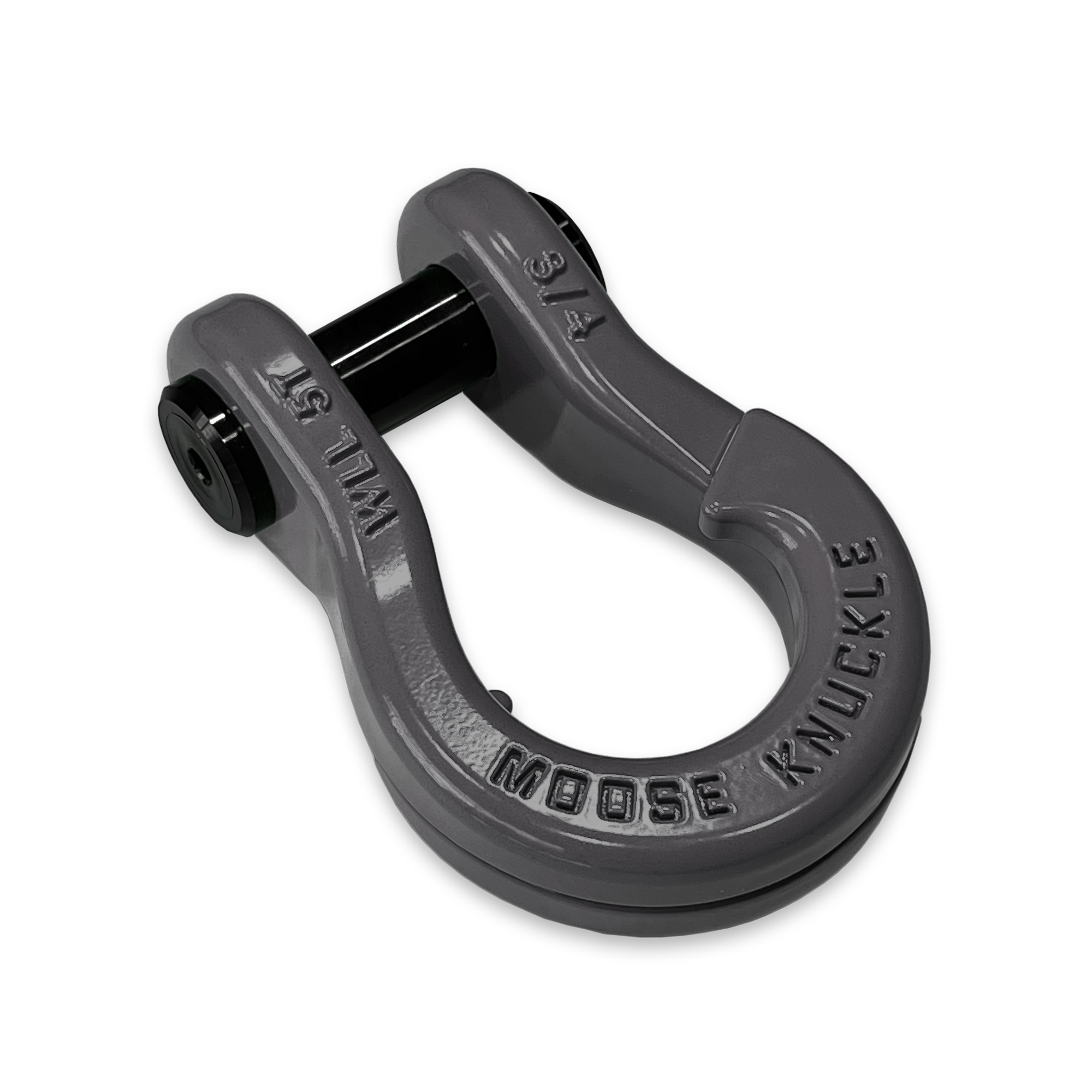Moose Knuckle's Jowl Recovery Split Shackle 3/4 in Gun Gray