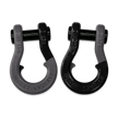 Moose Knuckle's Jowl Recovery Split Shackle 3/4 in Gun Gray and Black Hole Combo
