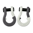 Moose Knuckle's Jowl Recovery Split Shackle 3/4 in Gun Gray and Pure White Combo
