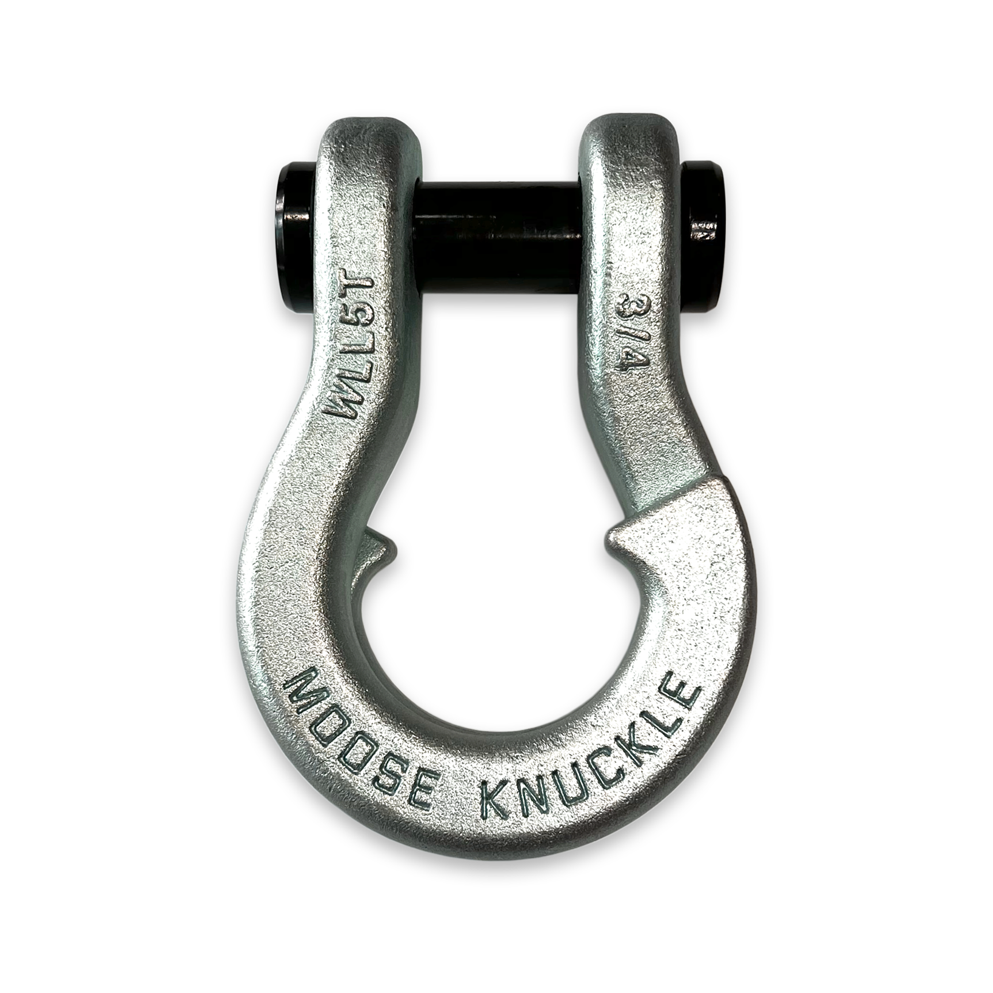 Jowl Galvanized Recovery Shackle (Nice Gal) Front