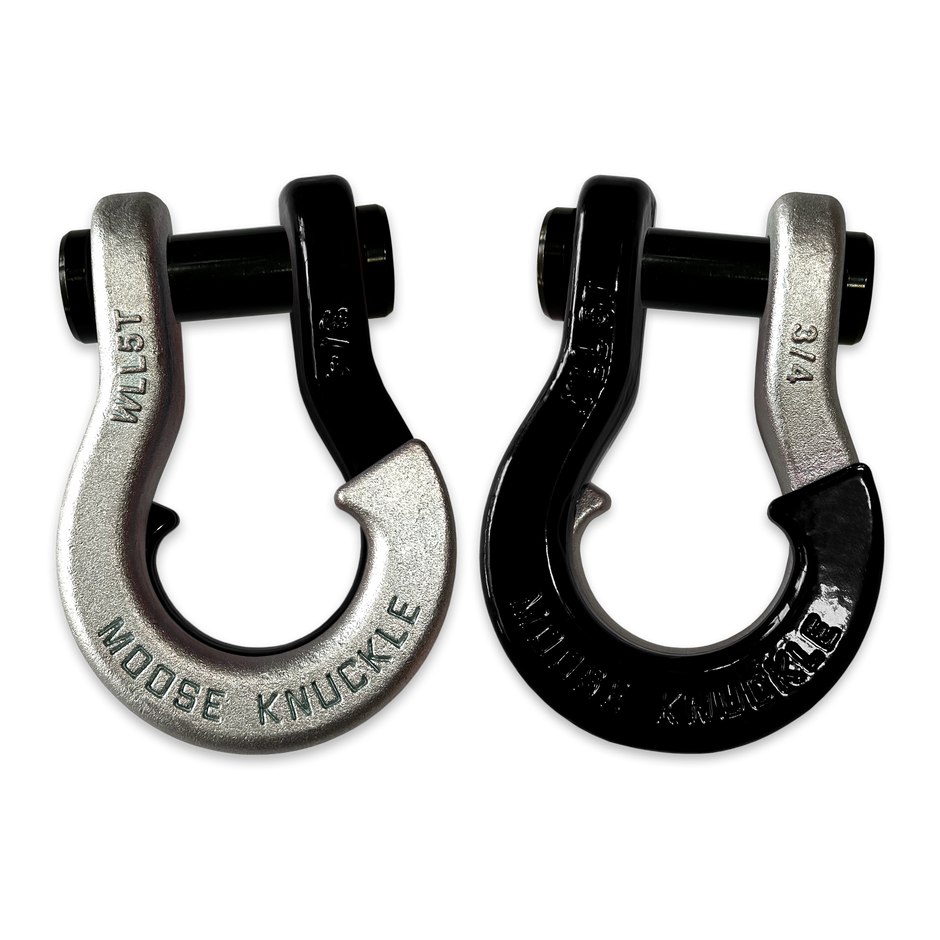 Jowl Galvanized Recovery Shackle (Nice Gal and Black Hole Combo)