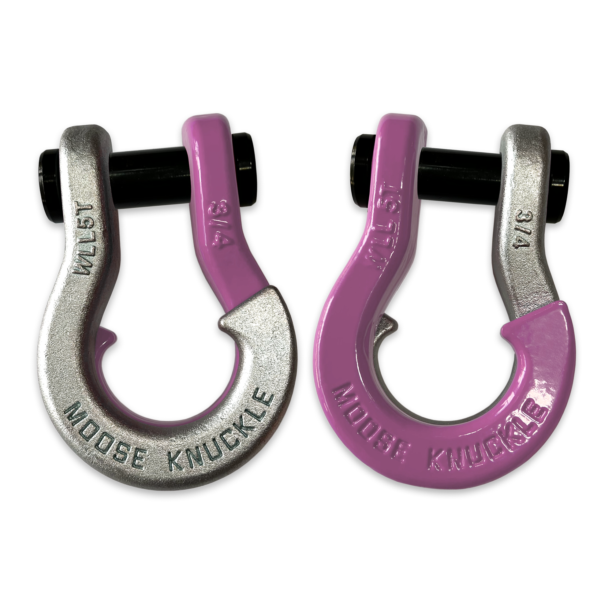 Jowl Galvanized Recovery Shackle (Nice Gal and Pretty Pink Combo)