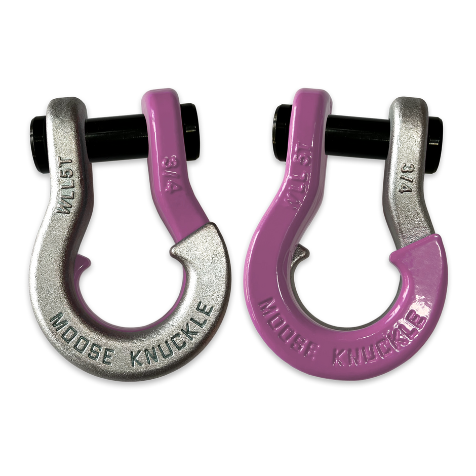Jowl Galvanized Recovery Shackle (Nice Gal and Pretty Pink Combo)