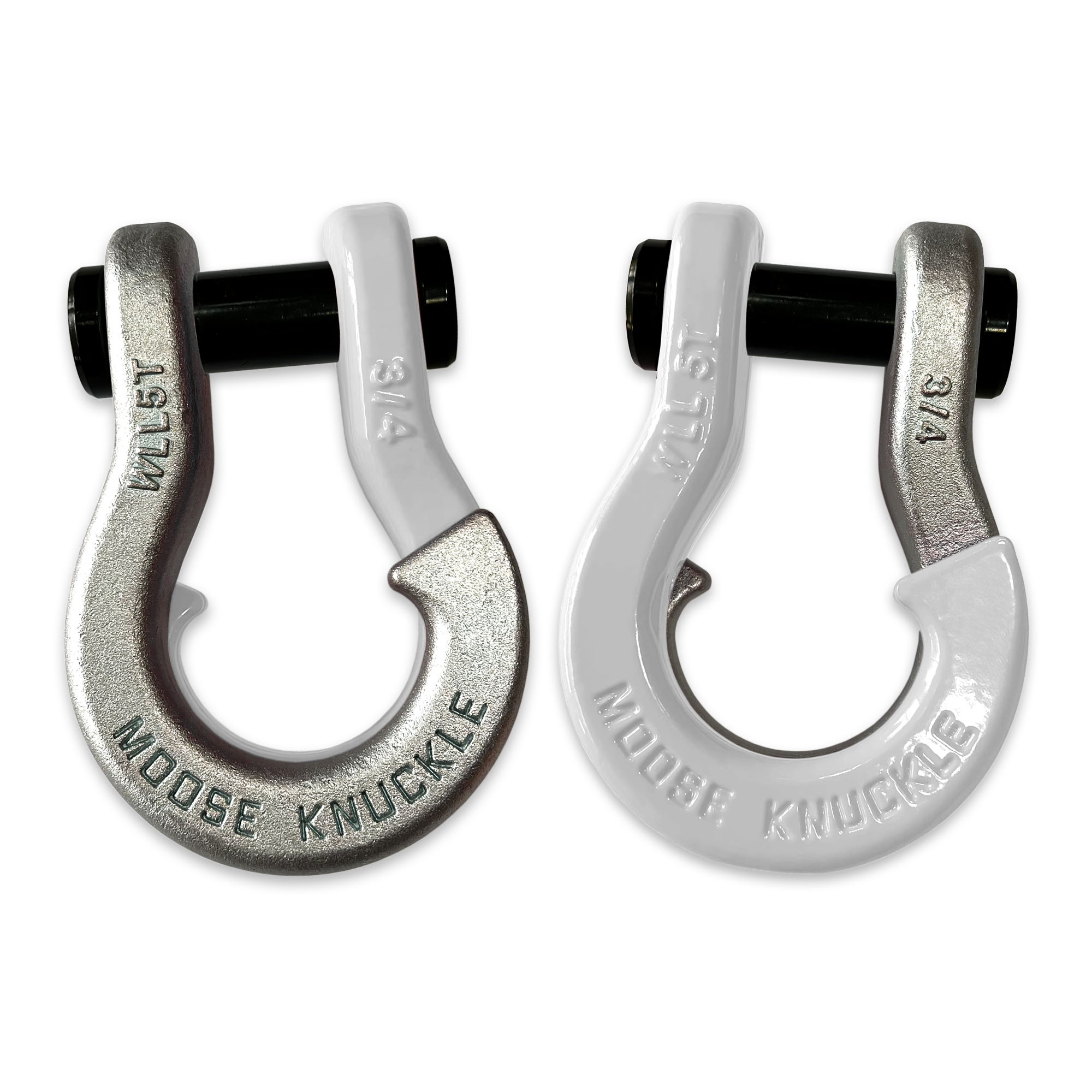 Jowl Galvanized Recovery Shackle (Nice Gal and Pure White Combo)