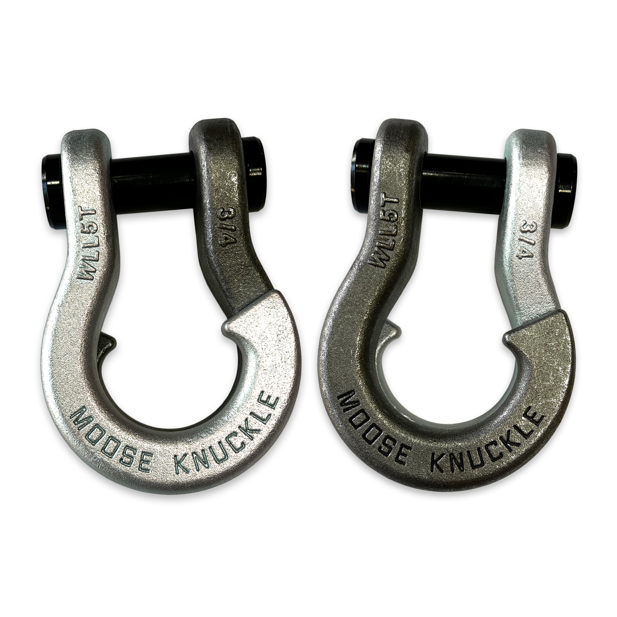 Jowl Galvanized Recovery Shackle (Nice Gal and Raw Dog Combo)