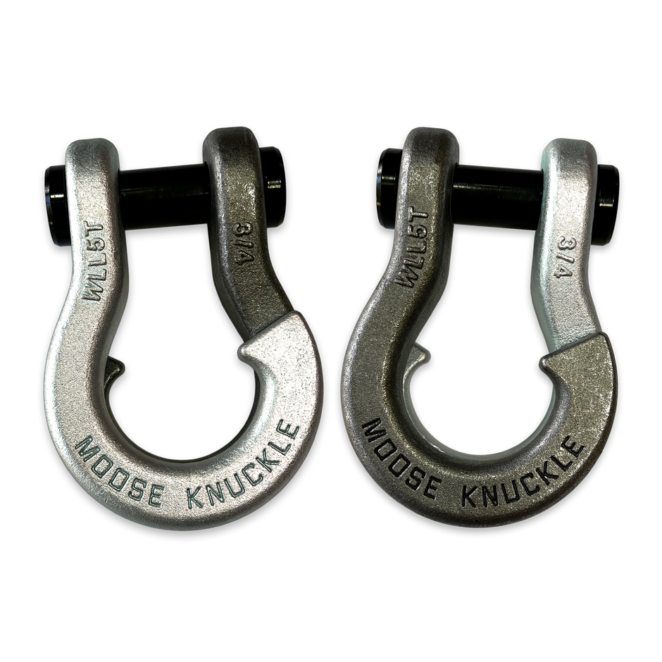 Jowl Galvanized Recovery Shackle (Nice Gal and Raw Dog Combo)