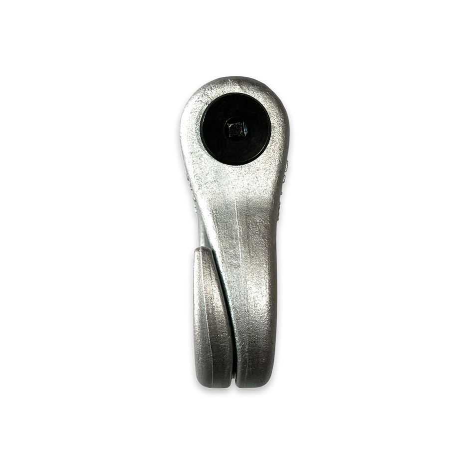 Jowl Galvanized Recovery Shackle (Nice Gal) SIde