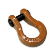 Jowl Recovery Split Shackle in Obscene Orange (Left Angle Shot)