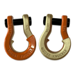 Jowl Recovery Split Shackle in Obscene Orange and Brass Knuckle Combo