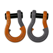 Jowl Recovery Split Shackle in Obscene Orange and Gun Gray Combo