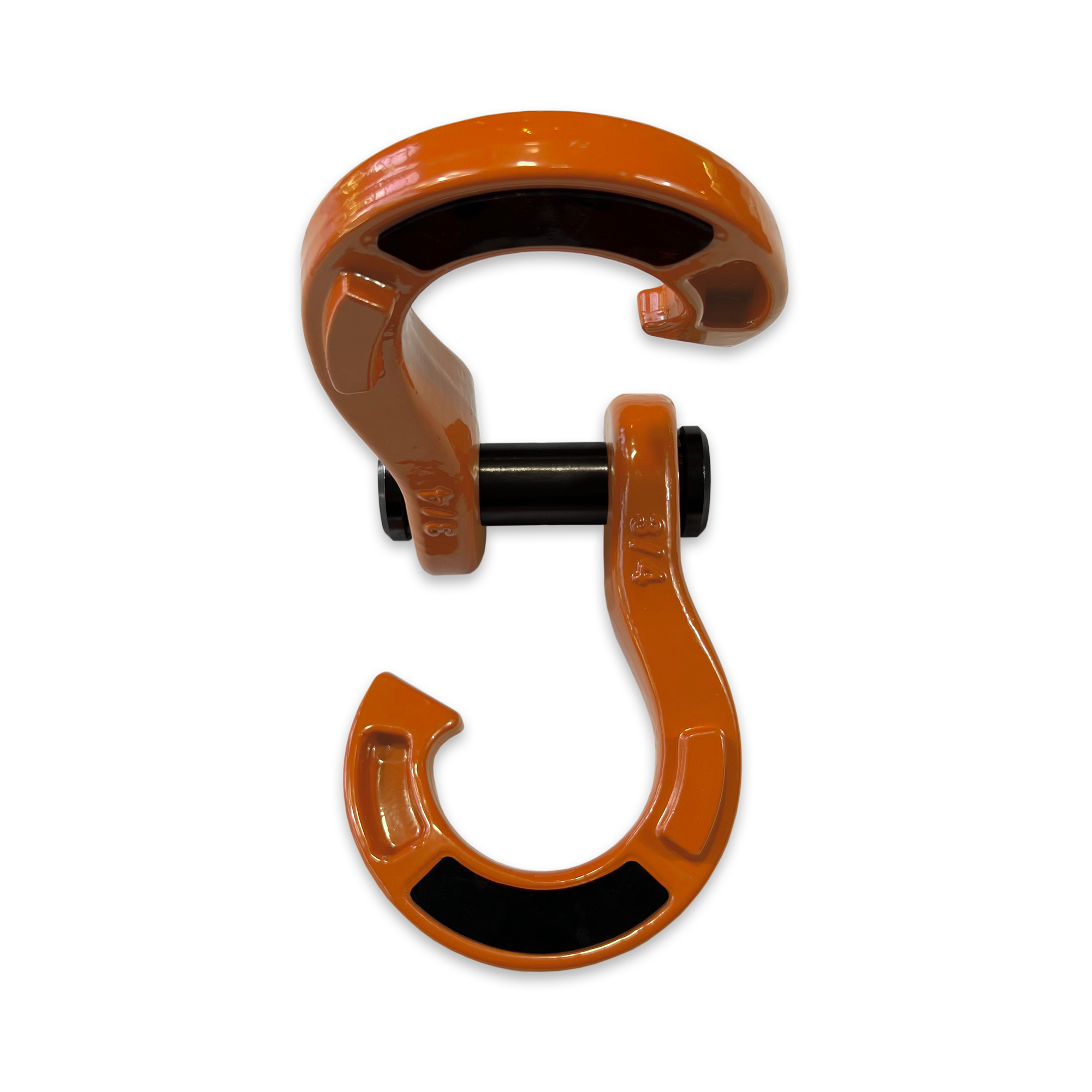 Jowl Recovery Split Shackle in Obscene Orange (Open)