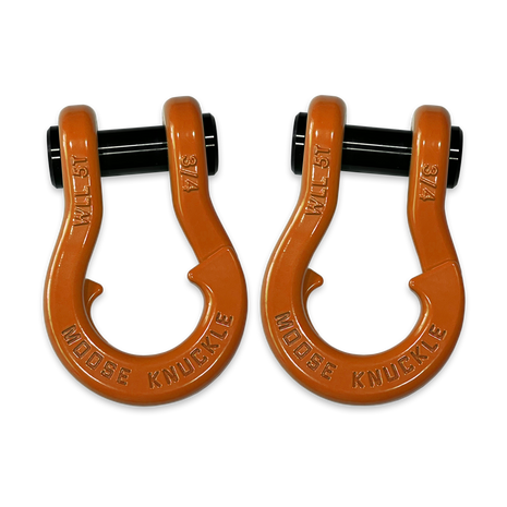 Jowl Recovery Split Shackle in Obscene Orange and Obscene Orange Combo