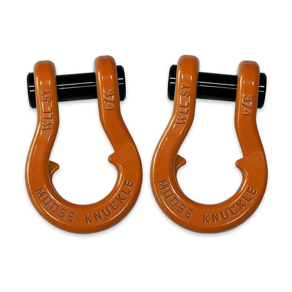 Jowl Recovery Split Shackle in Obscene Orange and Obscene Orange Combo