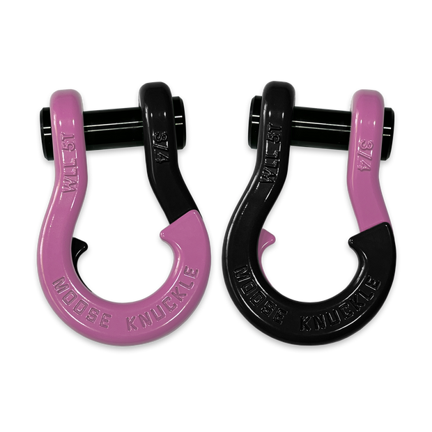Jowl D-Ring Tow Recovery Shackle (Pretty Pink and Black Hole Combo)