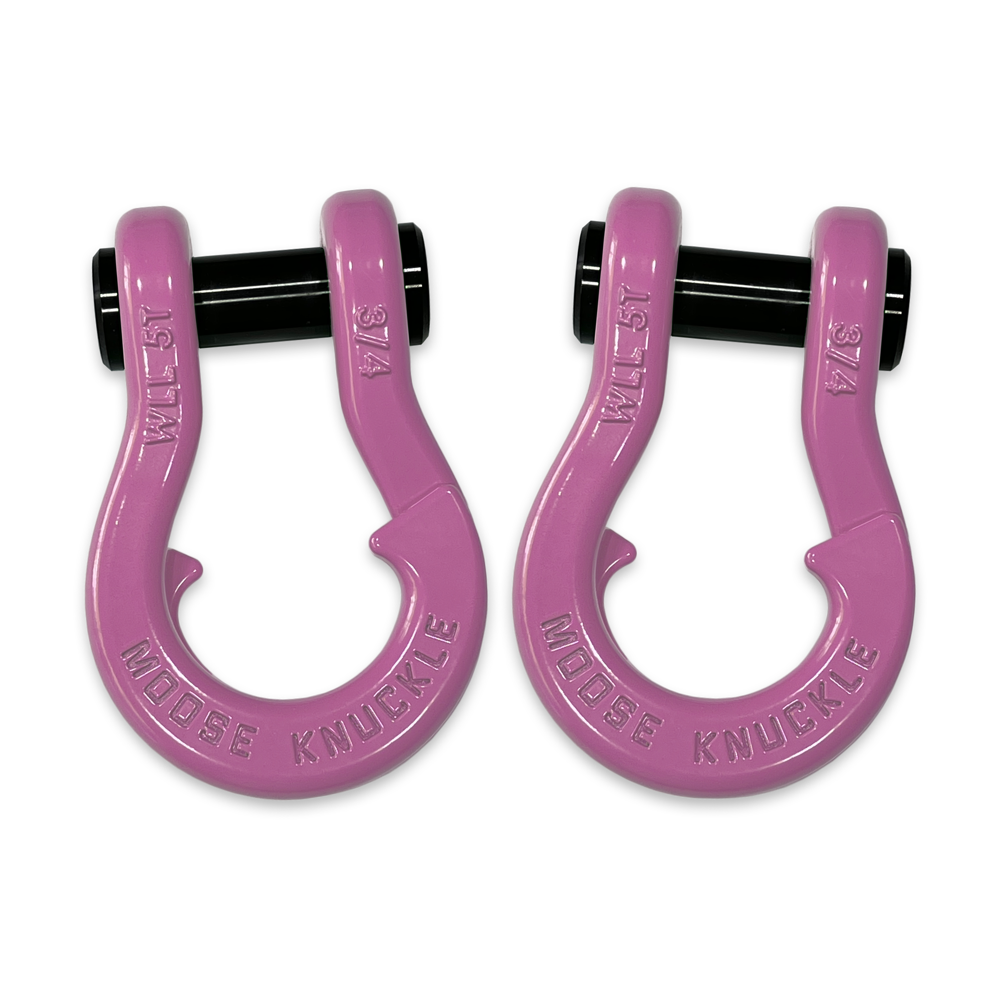 Jowl D-Ring Tow Recovery Shackle (Pretty Pink and Pretty Pink Combo)