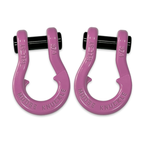 Jowl D-Ring Tow Recovery Shackle (Pretty Pink and Pretty Pink Combo)