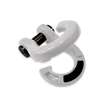 Jowl Recovery Split Shackle 3/4 (Pure White) Open