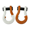 Jowl Recovery Split Shackle 3/4 (Pure White and Obscene Orange)