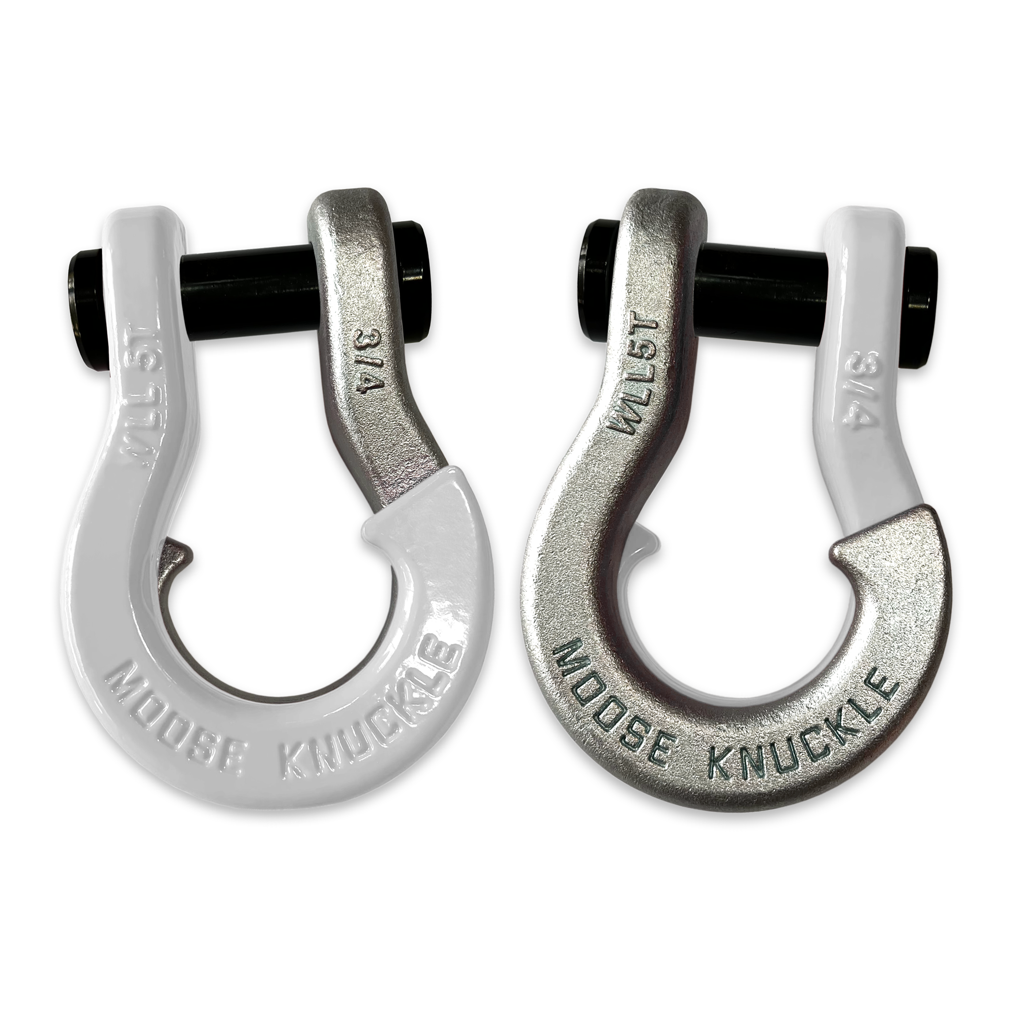 Jowl Recovery Split Shackle 3/4 (Pure White and Nice Gal Combo)