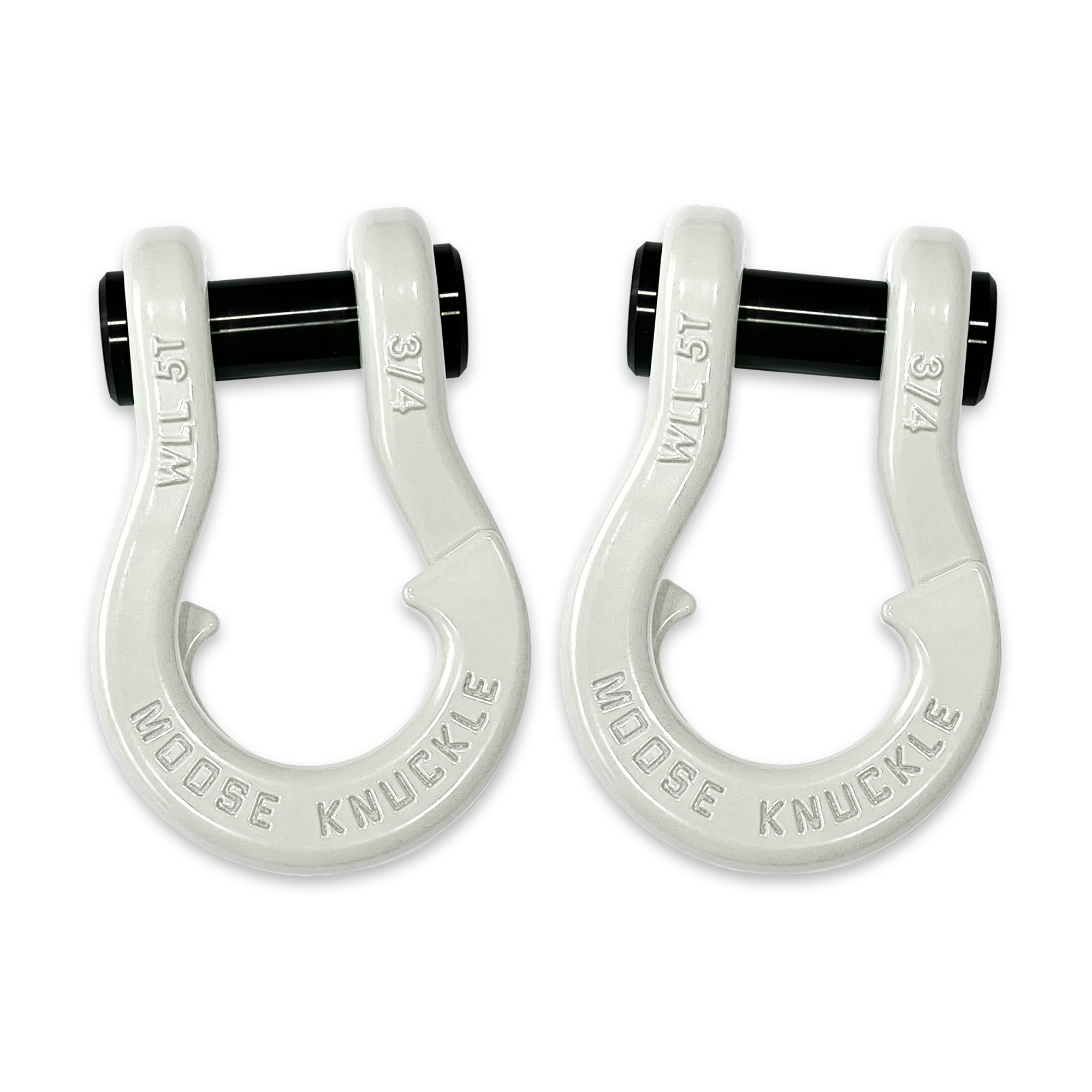 Jowl Recovery Split Shackle 3/4 (Pure White and Pure White Combo)