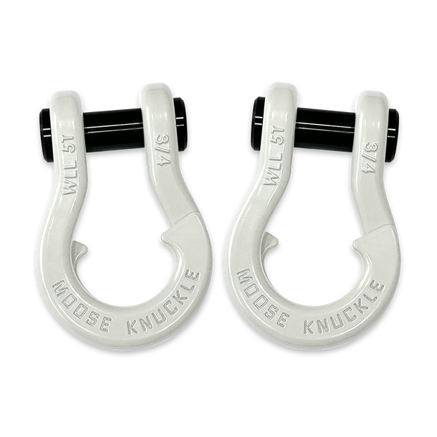 Jowl Recovery Split Shackle 3/4 (Pure White and Pure White Combo)