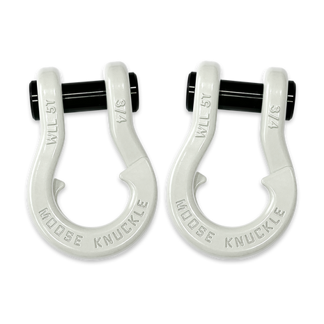 Jowl Recovery Split Shackle 3/4 (Pure White and Pure White Combo)