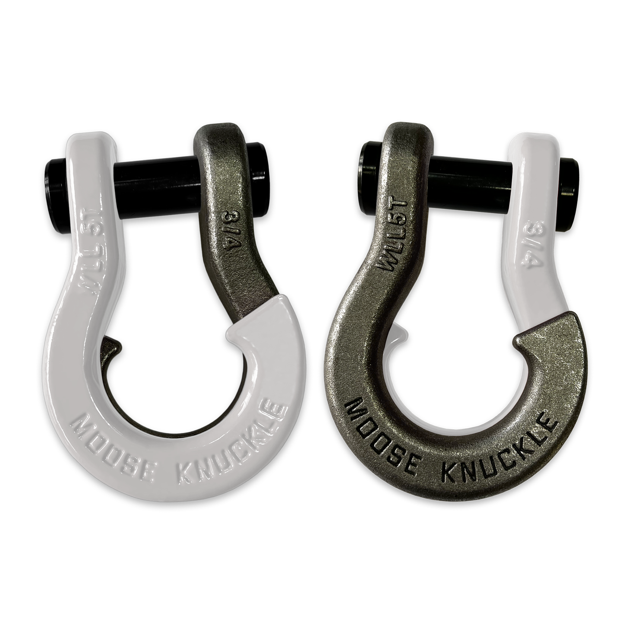 Jowl Recovery Split Shackle 3/4 (Pure White and Raw Dog)